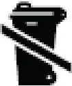 Disposal icon