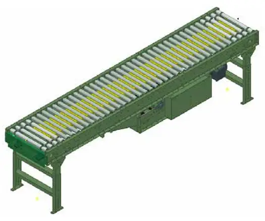 HYTROL ABLR Flat Belt Driven Live Roller Conveyor