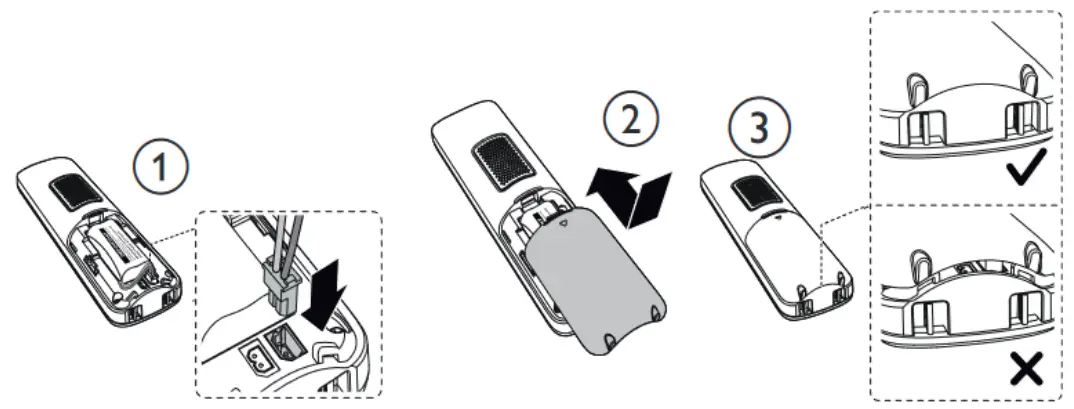 VTech CS2000 DECT Cordless Phone with Caller ID Call Waiting - Fig 2