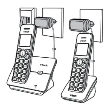 VTech CS2000 DECT Cordless Phone with Caller ID Call Waiting - Fig 3