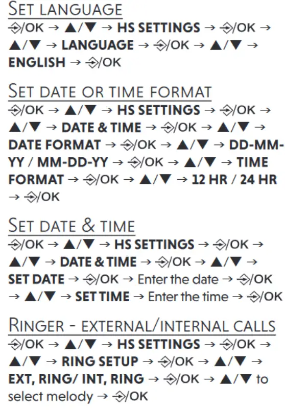 VTech CS2000 DECT Cordless Phone with Caller ID Call Waiting - icon 2