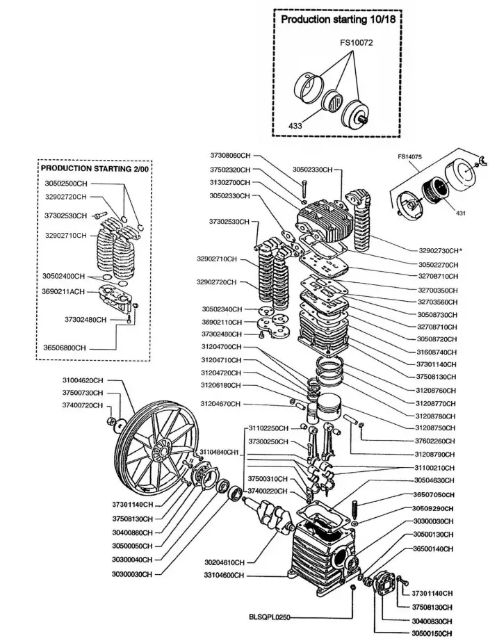 ROLAIR 7722HK28 Portable Air Compressor - fig 1