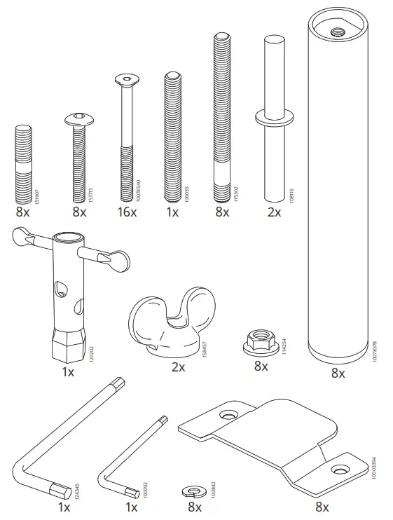 IKEA ÄPPLARYD Corner Sofa - Figure2