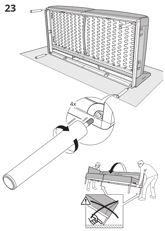 IKEA ÄPPLARYD Corner Sofa - Figure25