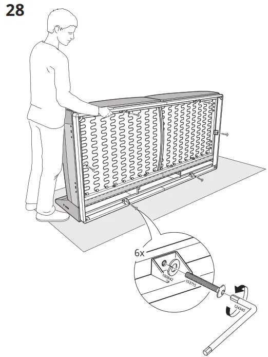 IKEA ÄPPLARYD Corner Sofa - Figure30