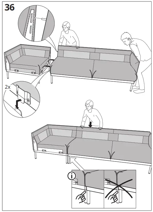 IKEA ÄPPLARYD Corner Sofa - Figure38