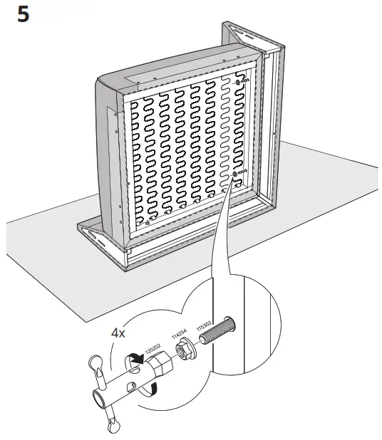 IKEA ÄPPLARYD Corner Sofa - Figure8