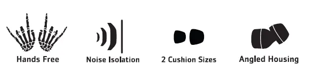 Wicked Audio CLAVE Earbuds