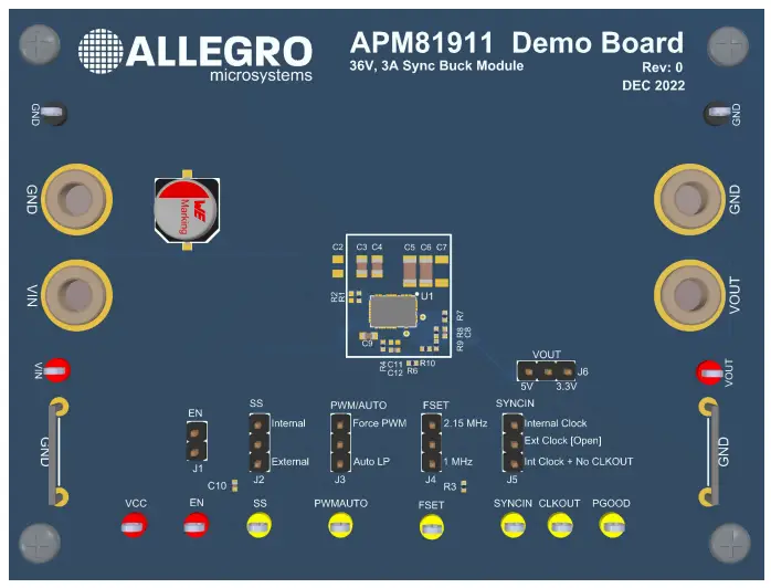 ALLEGRO-APM81911-Evaluation-Board-Module-FIG-1