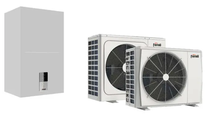 ferroli Omnia S 3.2 Air Water Reversible Heat Pumps for Split