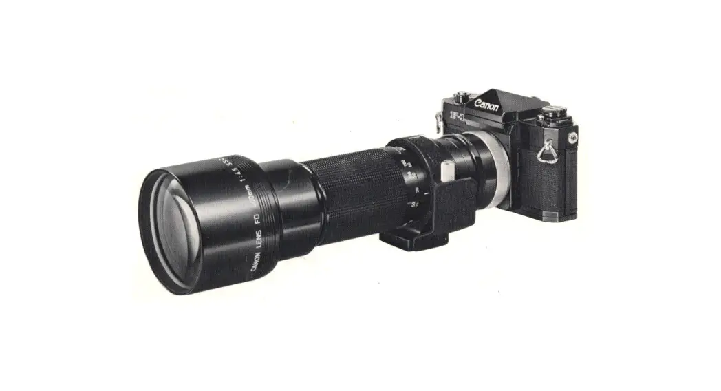 Canon Lens Fd400mm Camera Instructions