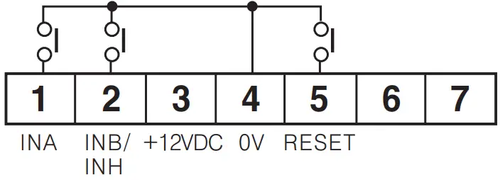 Autonics CT6Y Ebike Display Cash Counter - Connection 5