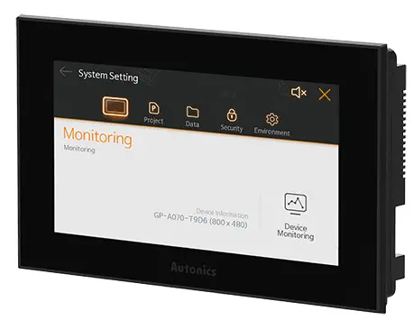 Autonics TCD210069AC GP-A Series Color LCD Graphic Panel