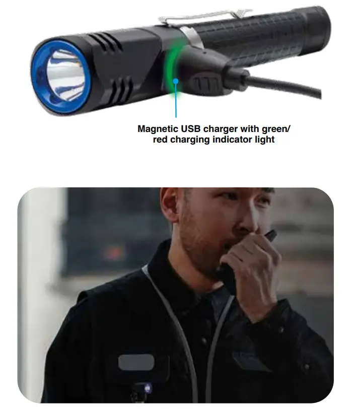 NightSearcher EXPLORER Twister 400 Lumens Dual Purpose LED Flashlight - clockwise 2