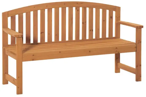 Outsunny 84B 634 3 Seater Wooden Garden Bench