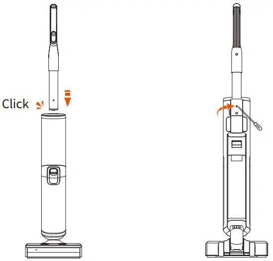 Ultenic AC1 Cordless Wet Dry Vacuum Cleaner - Assembly