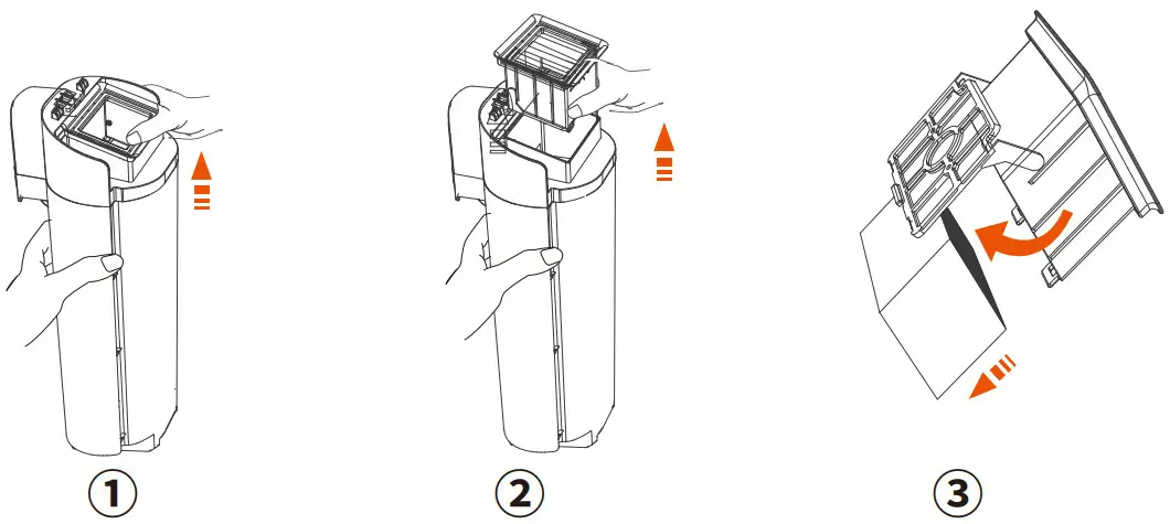 Ultenic AC1 Cordless Wet Dry Vacuum Cleaner - easy replacement