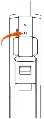 Ultenic AC1 Cordless Wet Dry Vacuum Cleaner - mute button