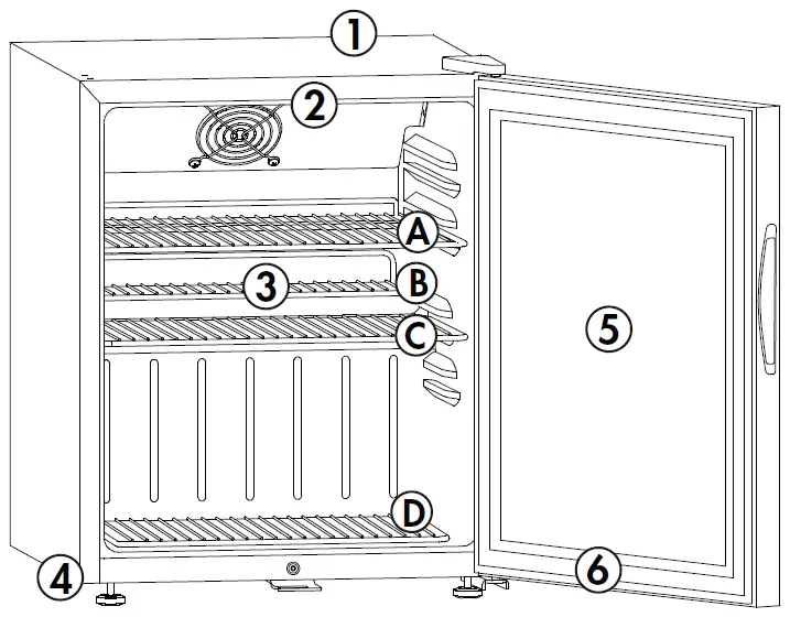 Danby-DAG016A2BDB-Compact-Glass-Door-Fridge-fig-1
