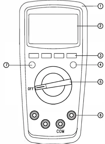 GAZELLE G9103 True RMS Digital Multimeters 11