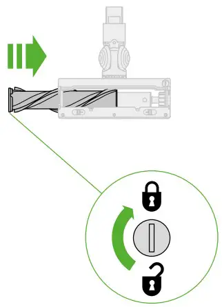 Clearing obstructions from your
Motorbar™cleaner head