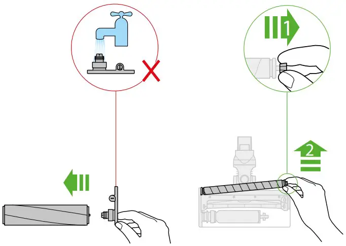 Washing your Fluffy™brush bars
