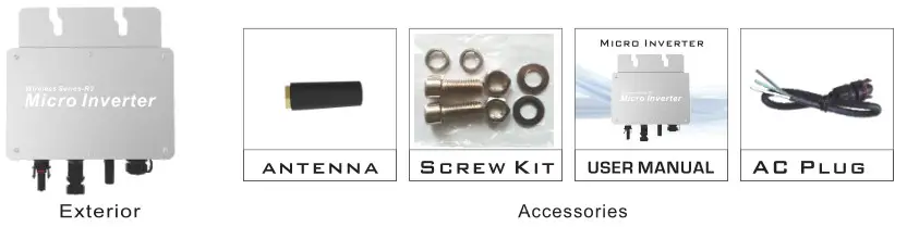 Dongguan Kaideng Energy WVC-350 Micro Inverter - Detailed