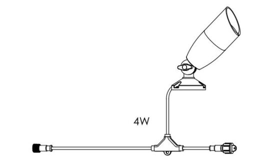 Wiz 929003258701 Ground Spot Extension