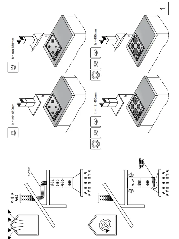 Amica OMP6552BG Kitchen Extractor Hood - Parts 6