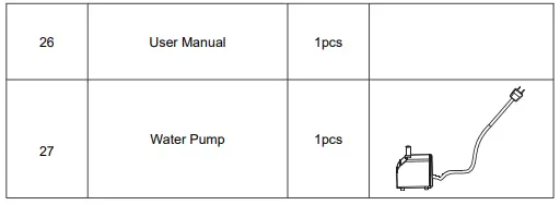 VEVOR EZL-EH-30S-E Electro Thermal Still Water Pump-FIG6