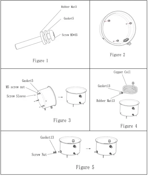 VEVOR EZL-EH-30S-E Electro Thermal Still Water Pump-FIG9