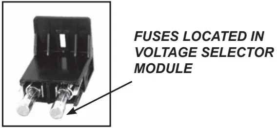 Aseptico ADU 17X2 Express II Portable Dental System - FUSES LOCATED IN