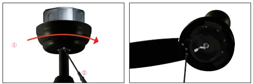 Warmiplanet WICF01-1 Ceiling Fan with Light-FIG10