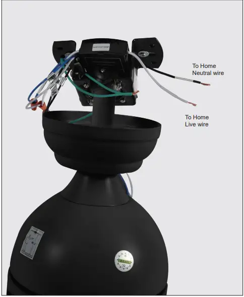 Warmiplanet WICF01-1 Ceiling Fan with Light-FIG8