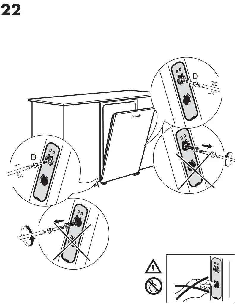 IKEA HYGIENISK Integrated Dishwasher - fig 20