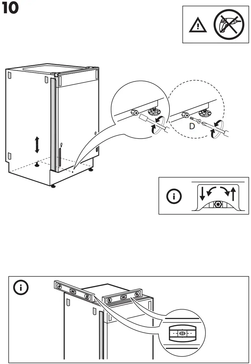 IKEA HYGIENISK Integrated Dishwasher - fig 9