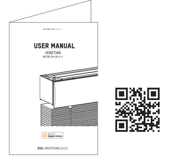 MOTIONBLINDS CM-06-E-V Venetian Blind - information
