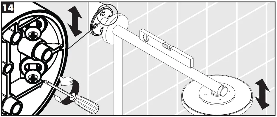 hansgrohe Raindance Connect Showerpipe, Eco 20