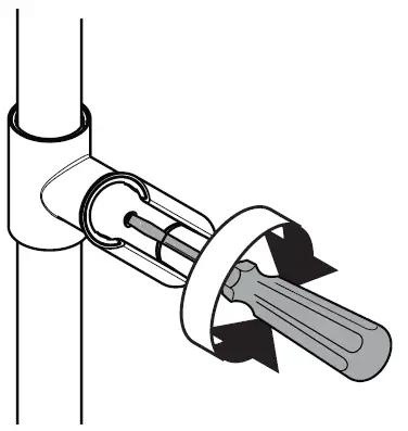 hansgrohe Raindance Connect Showerpipe, Eco 23