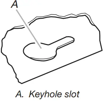 JENNAIR 30 Inch Commercial Style Wall Mount Canopy Range Hood - Keyhole slot