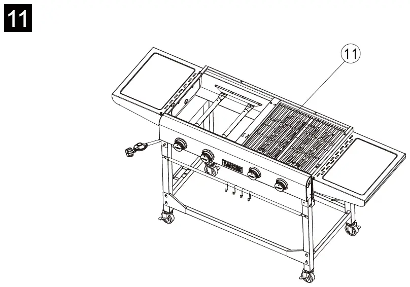 Royal-Gourmet-GD401-4-Burner-Gas-Grill-fig- (17)