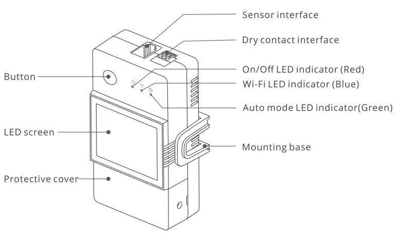 SONOFF THR316D Temperature and Humidity Sensor - origin1