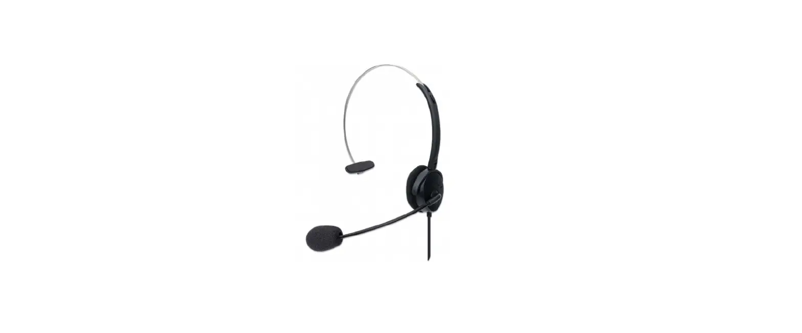 Manhattan 180504 Mono Usb Headset User Manual