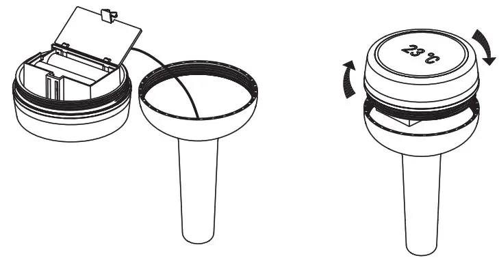 Gre THP24 Digital Display Thermometer - Fig2