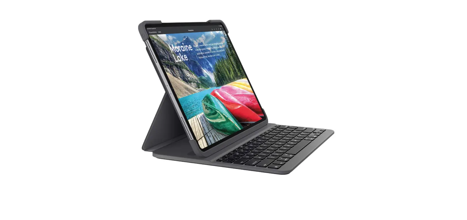 Logitech 920-009693 Slim Folio Pro F Pro12.9 Graphite Bluetooth French User Guide Logitech 920-009693 Slim Folio Pro F Pro12.9 Graphite Bluetooth French User Guide