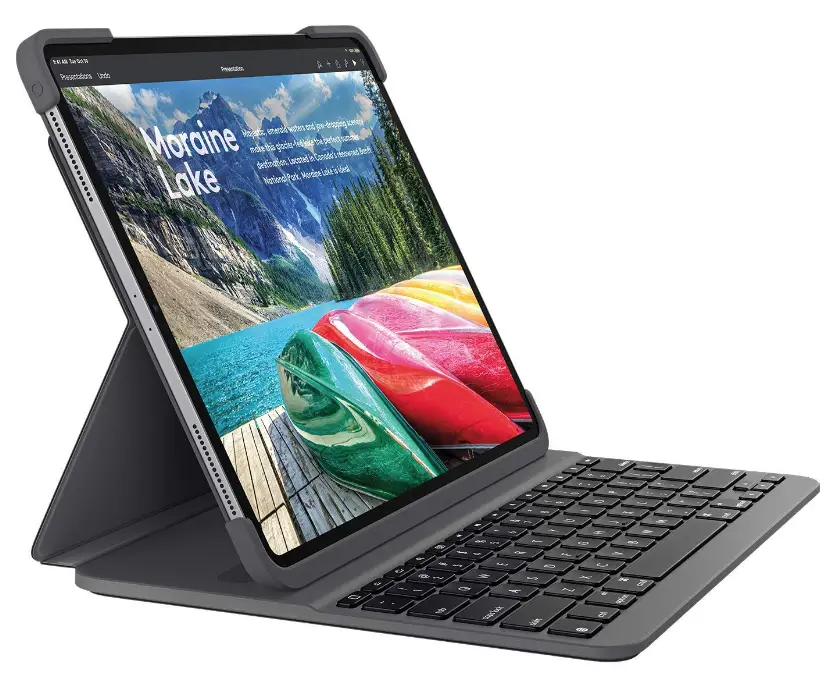 Logitech 920-009693 Slim Folio Pro f Pro12.9 Graphite Bluetooth French-PRODUCT