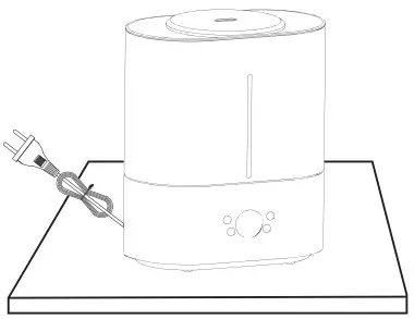 ASAKUKI ZH-001S Ultrasonic Top Fill Humidifie - Cleaning Step 1