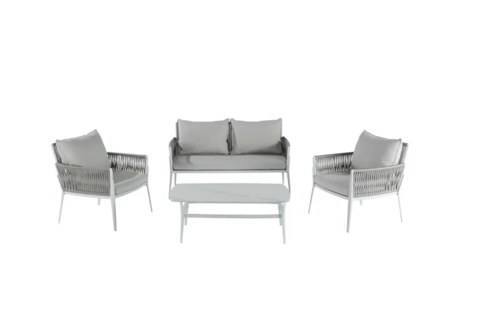 Naterial Hydra Alu Garden Lounge For 4 Peoples Instruction Manual