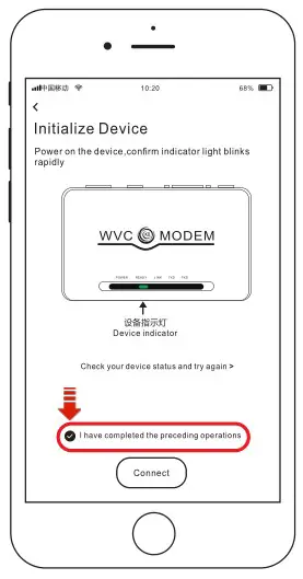 Dongguan Kaideng Energy WVC-2800 Micro Inverter - Initialization