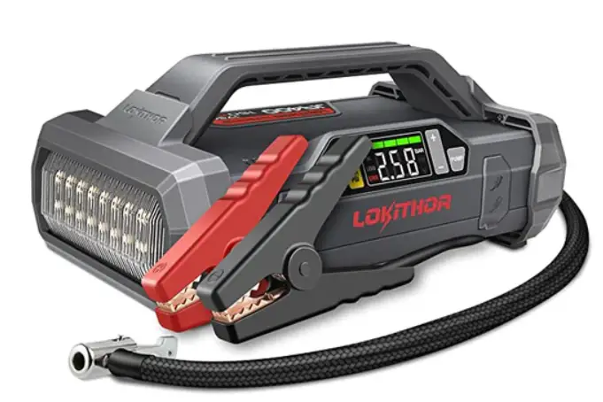 LOKITHOR JA300 Jump Starter with Air Compressor